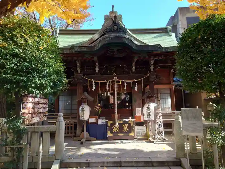 小野照崎神社の本殿・本堂