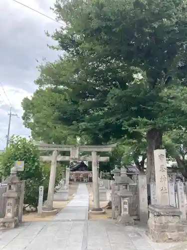 布忍神社の鳥居