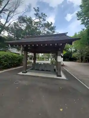 靜岡縣護國神社の手水舎