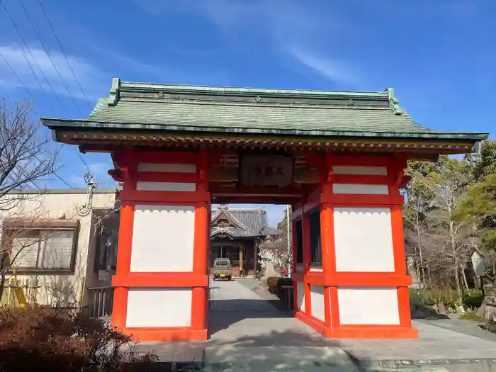 青木天満宮の山門