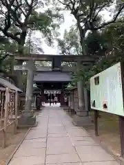 赤坂氷川神社の鳥居