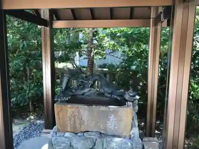  六本木天祖神社の手水舎