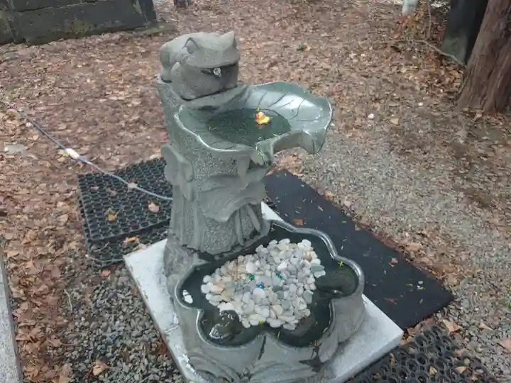 札幌諏訪神社の手水舎