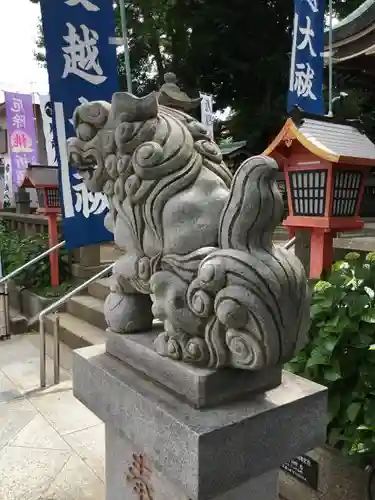 川越八幡宮の狛犬