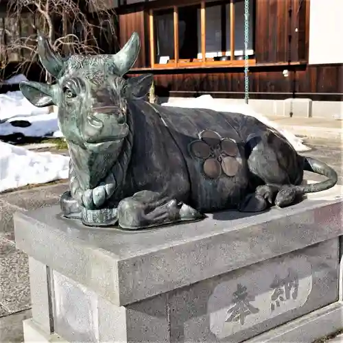 梁川天神社の狛犬