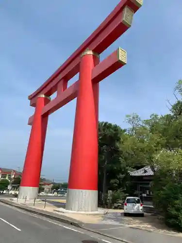 自凝島神社の鳥居