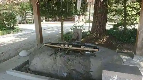 黒磯神社の手水舎