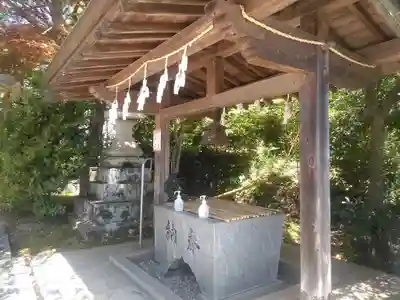 大原八幡神社の手水舎