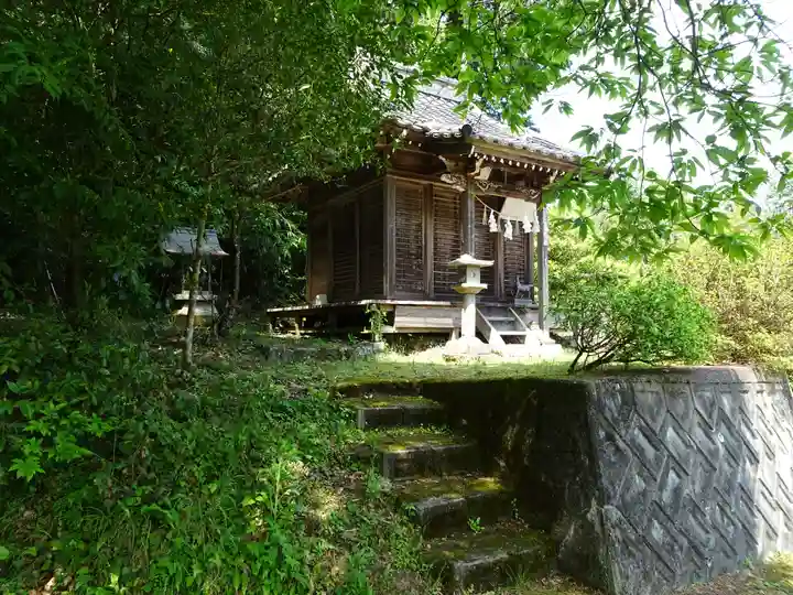 義経神社の本殿・本堂