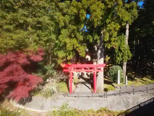 須山浅間神社の鳥居