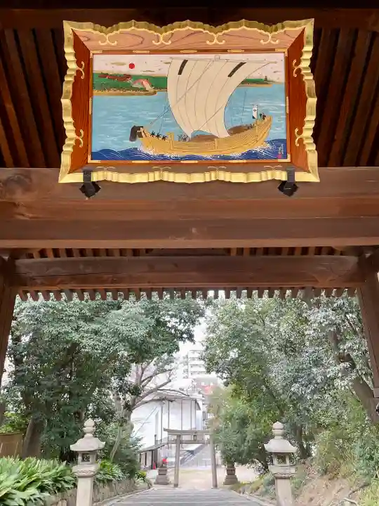 大海神社(住吉大社摂社)の芸術