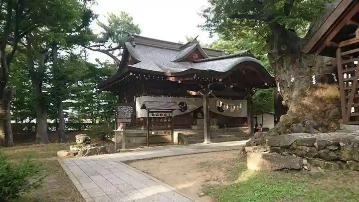川中島古戦場八幡社の本殿・本堂