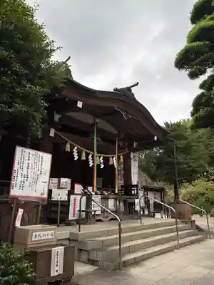鳩森八幡神社の本殿・本堂