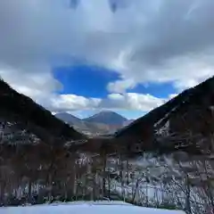 日光二荒山神社中宮祠の景色