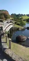 出水神社の庭園