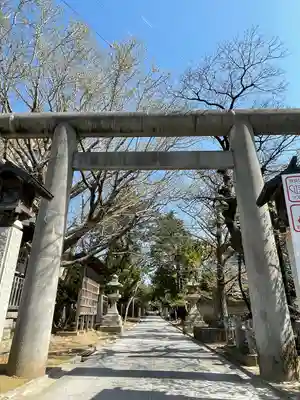 意富比神社の鳥居