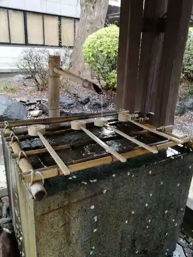 岩手護國神社の手水