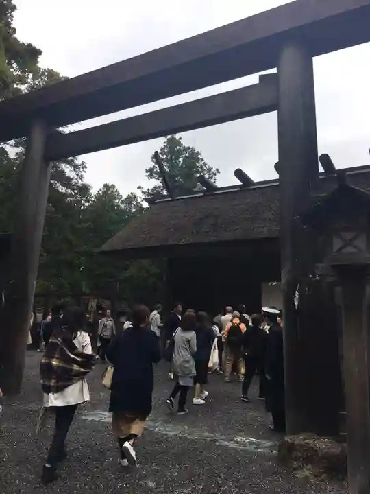 伊勢神宮外宮(豊受大神宮)の鳥居