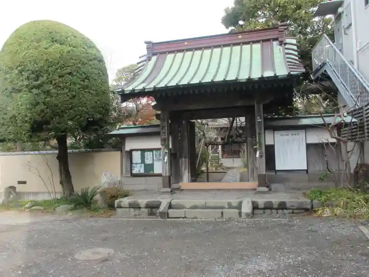 教恩寺の山門・神門