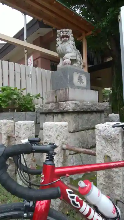 深川神明宮の狛犬