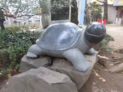 松戸神社の狛犬