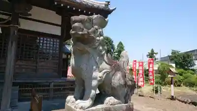赤城久伊豆神社の狛犬