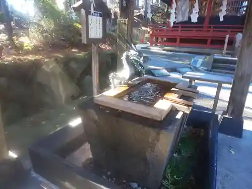 富士山東口本宮 冨士浅間神社の手水