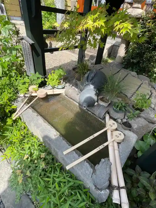 長宝寺の手水舎