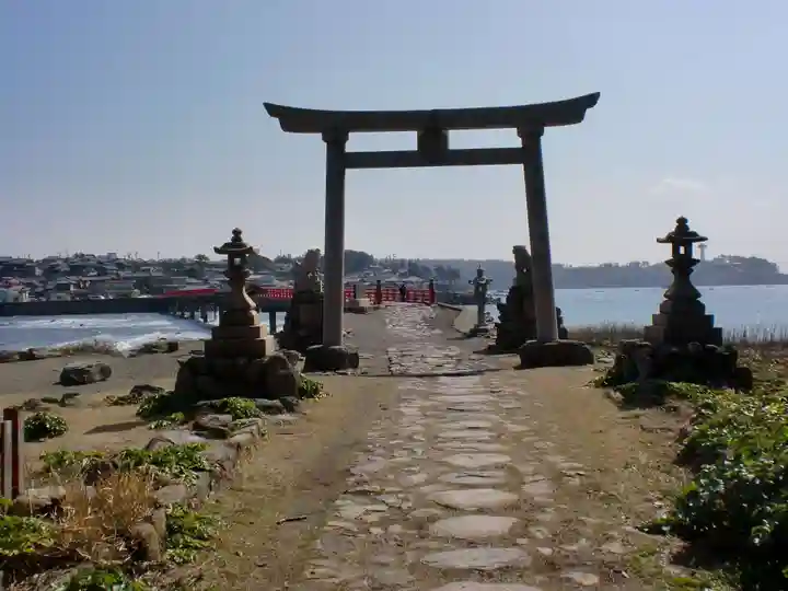 大湊神社(雄島)の鳥居