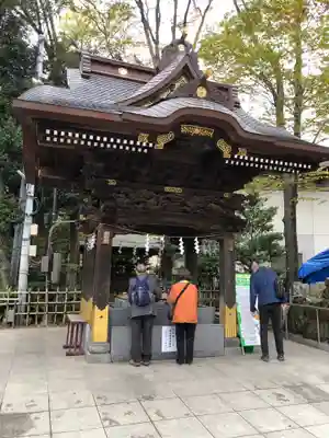 大國魂神社の手水舎