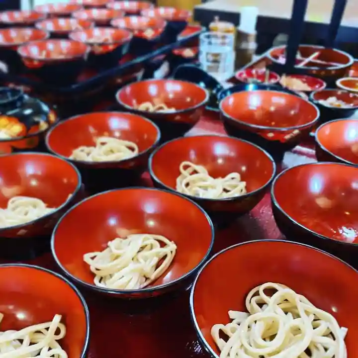 中尊寺本堂の食事