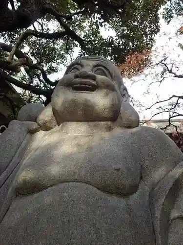 安養寺の像