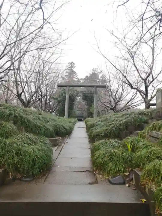 三ケ尾神社の鳥居