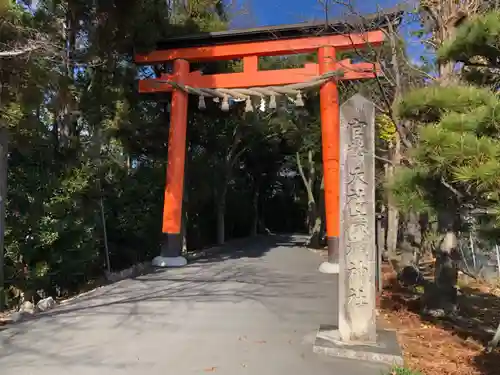 廣瀬大社の鳥居