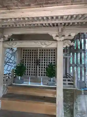小河大歳神社の本殿・本堂