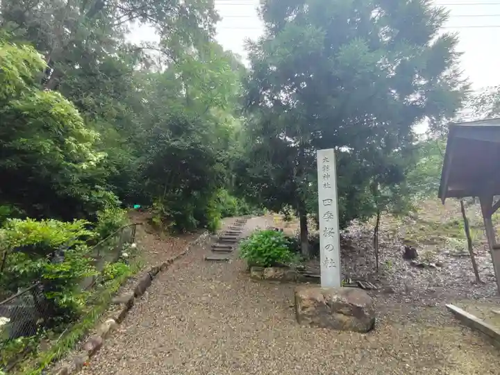 大縣神社の自然