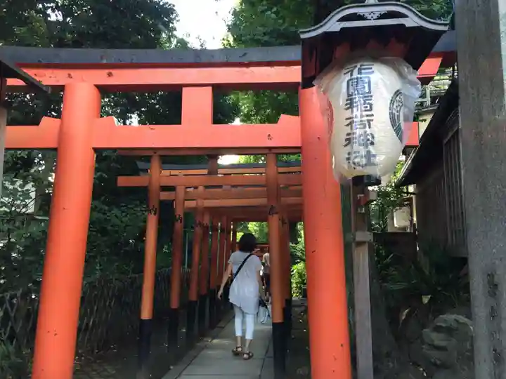 花園稲荷神社の鳥居