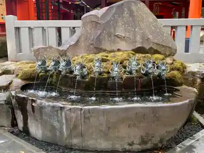箱根神社の手水舎