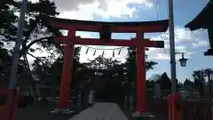 竹駒神社の鳥居