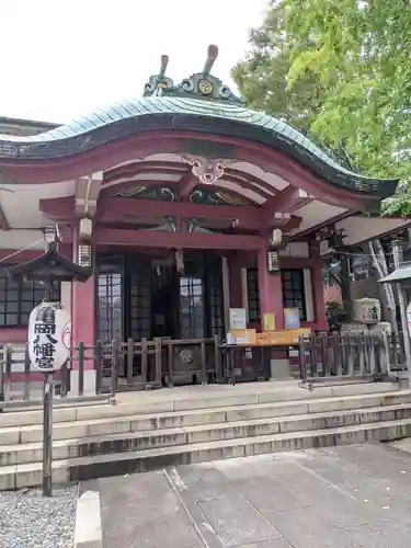 市谷亀岡八幡宮の本殿・本堂