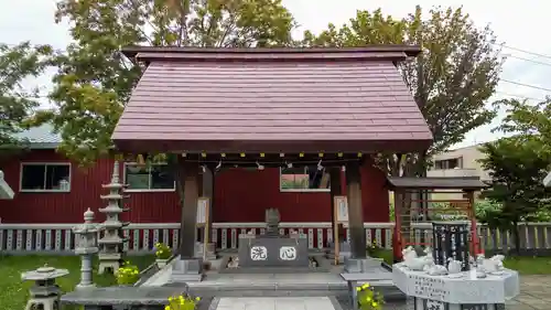 新川皇大神社の手水