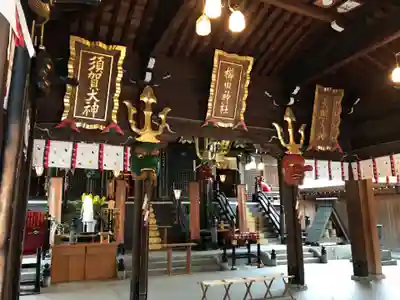櫛田神社の本殿・本堂