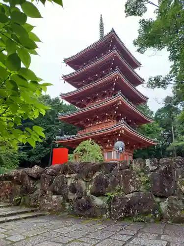 竹林寺の塔