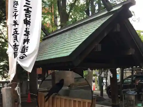 三吉神社の手水舎