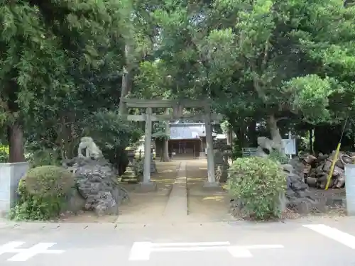 風早神社の鳥居