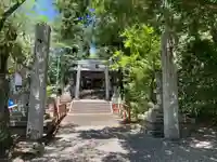 新田八幡神社の鳥居