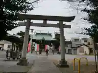 三輪里稲荷神社の鳥居