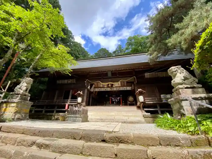 河口浅間神社の本殿・本堂