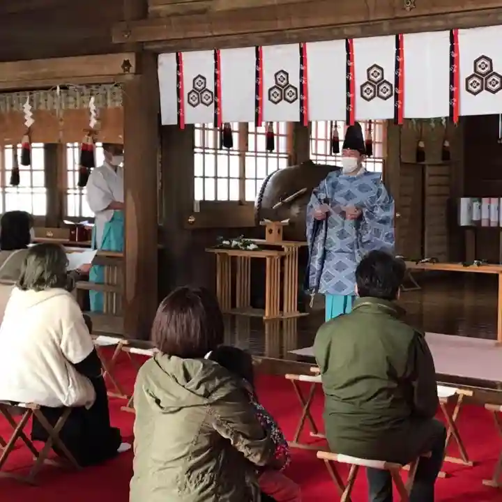 釧路一之宮 厳島神社のお祭り