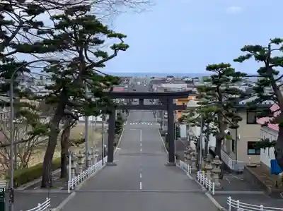 函館八幡宮の鳥居